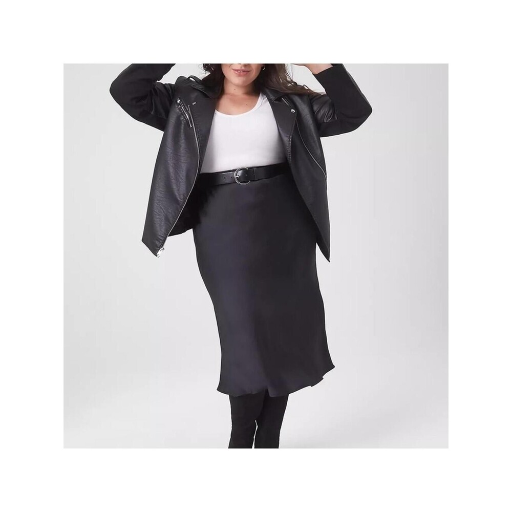 Lane Bryant Slip Skirt Lingerie Sexy NWT 24 Whimsigoth Midi Length NWT 3X